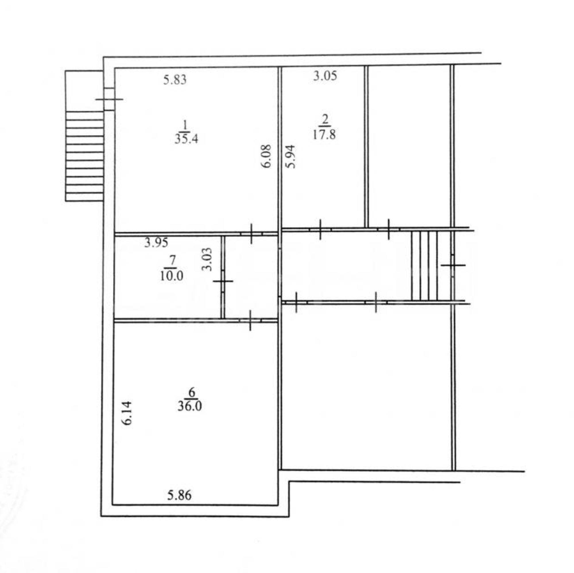 Купить помещение свободного назначения за 5 000 000 рублей на Загородная, 55