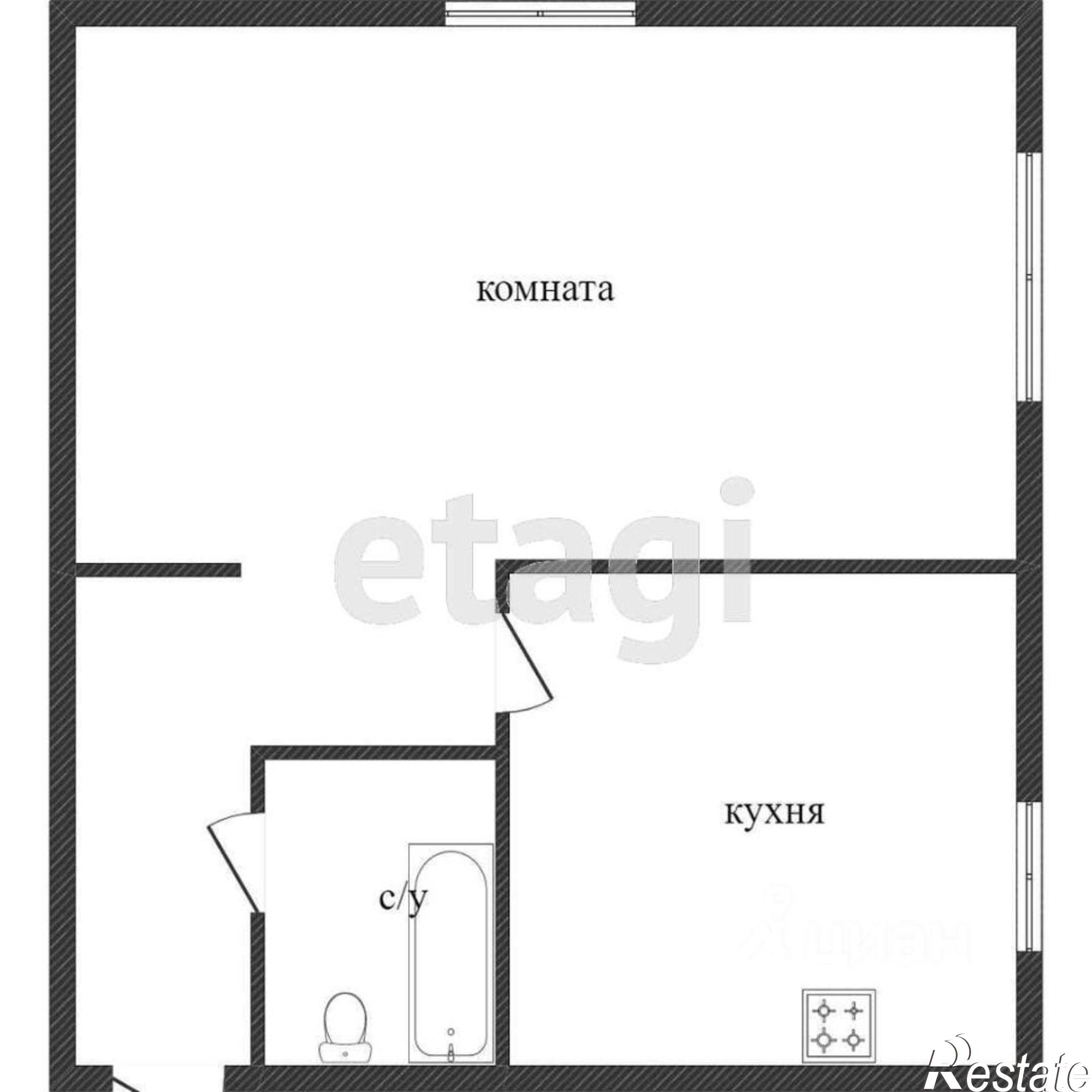 Купить квартиру за 6 150 000 рублей на улица Горького, 97/1