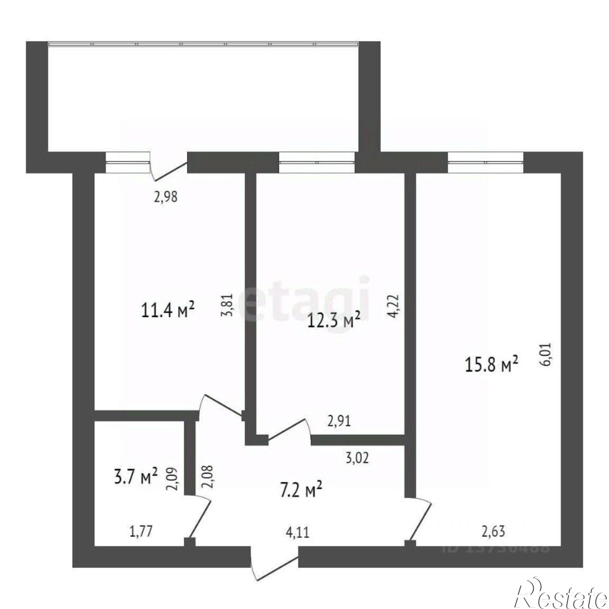 Купить квартиру за 11 500 000 рублей на Амурская улица, 250