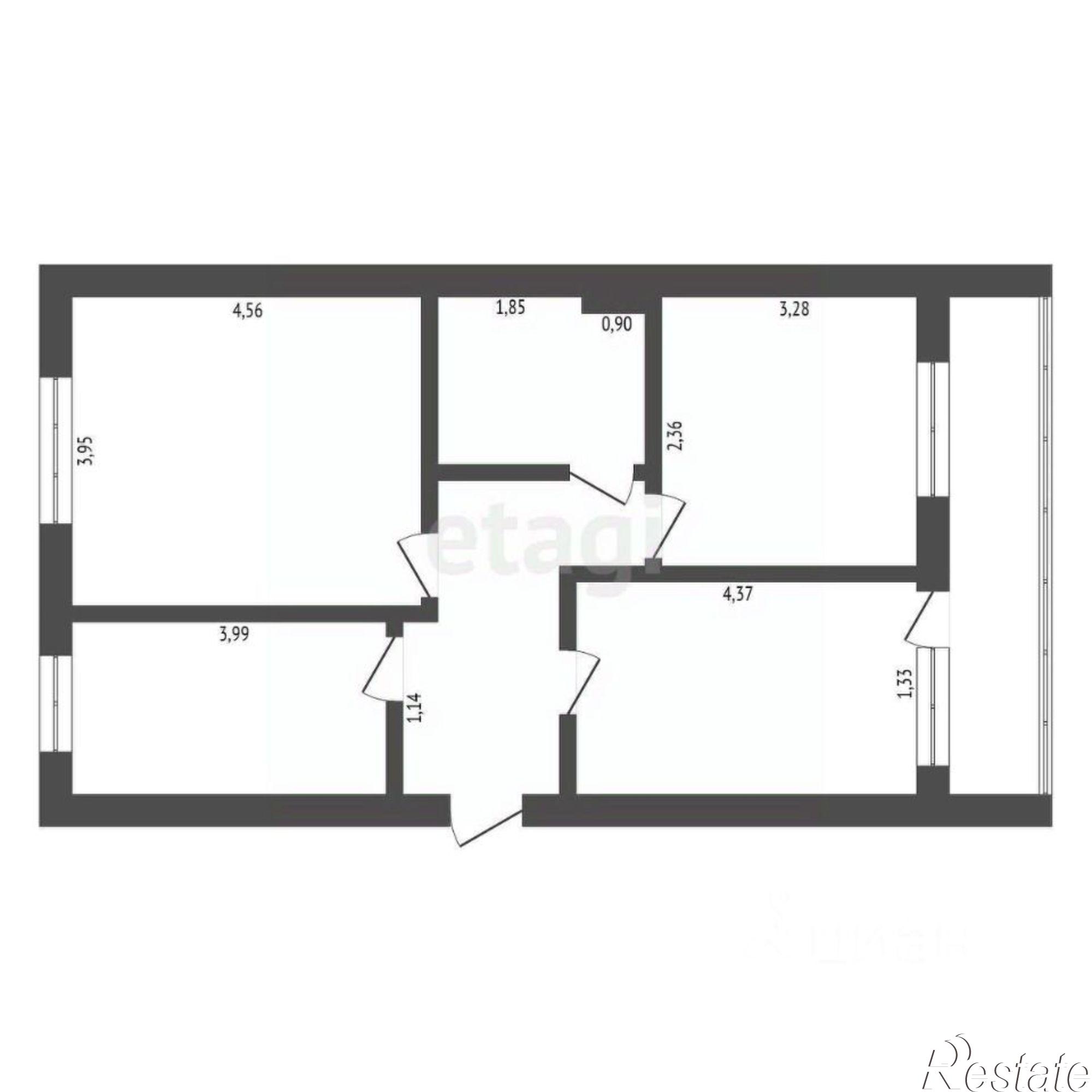 Купить квартиру за 11 500 000 рублей на Краснофлотская улица, 53