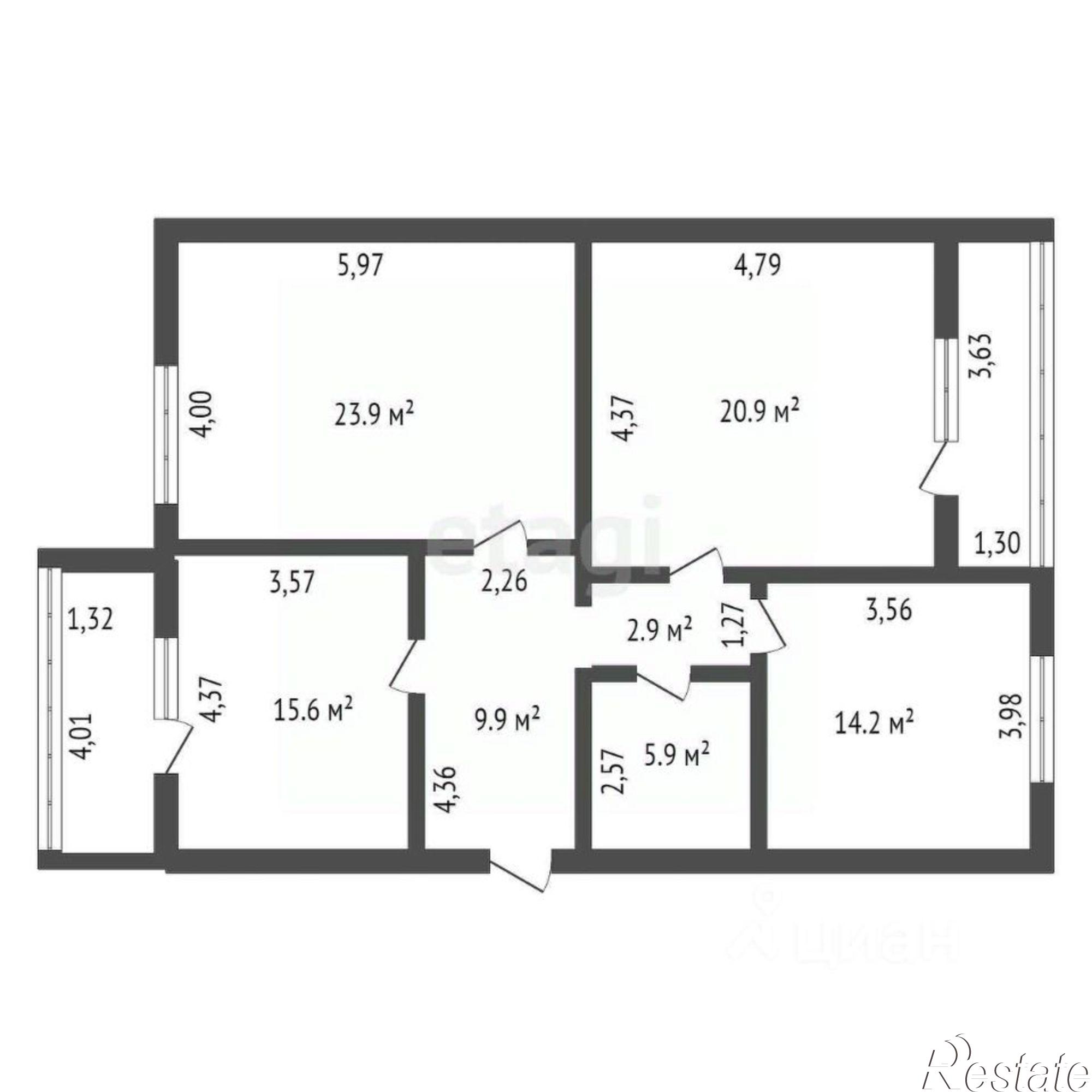 Купить квартиру за 13 500 000 рублей на улица Ломоносова, 223