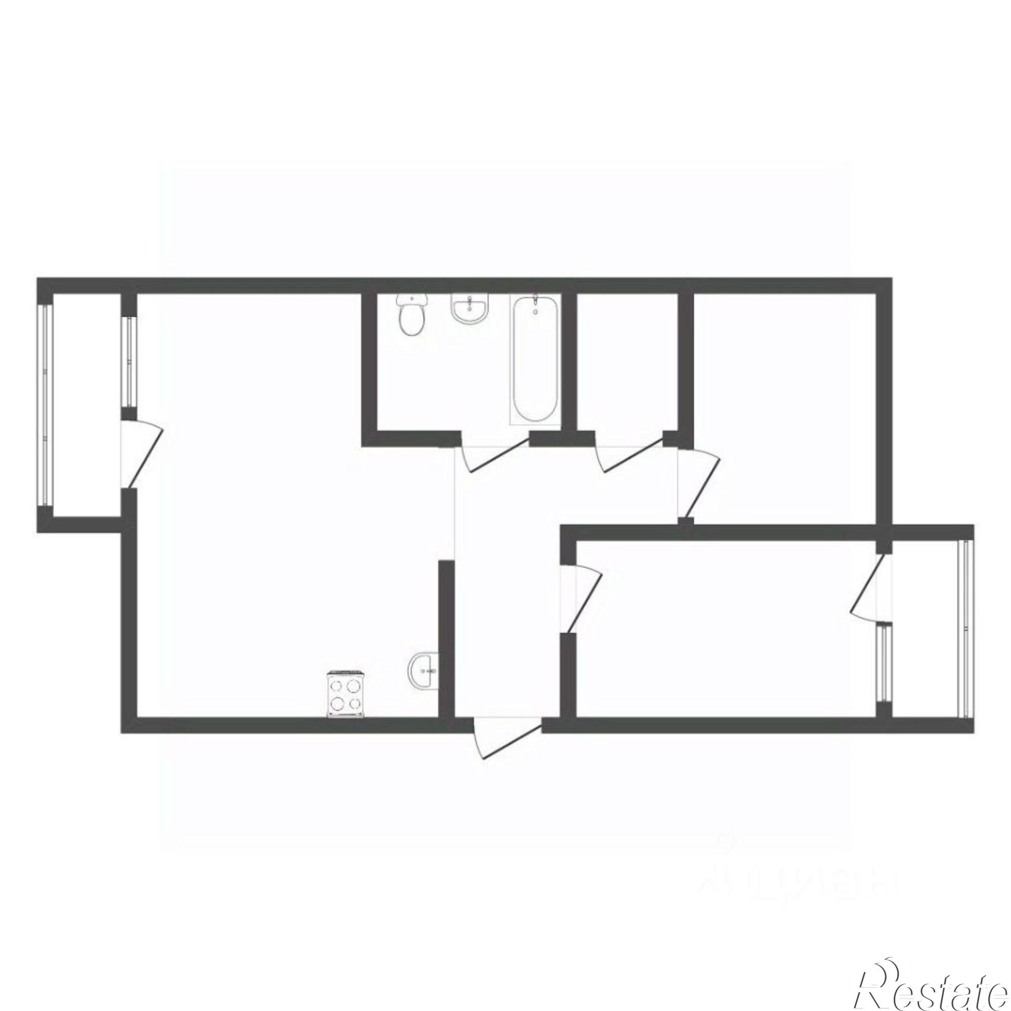 Купить квартиру за 10 400 000 рублей на Зейская улица, 61/1