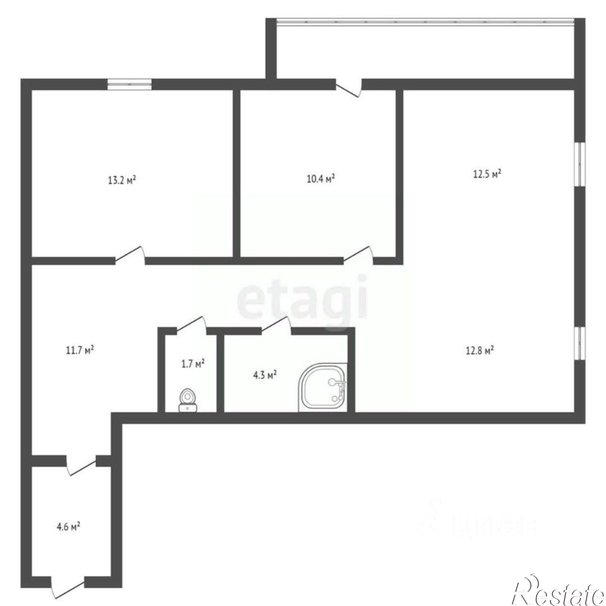 Купить квартиру за 10 750 000 рублей на Зейская улица, 295