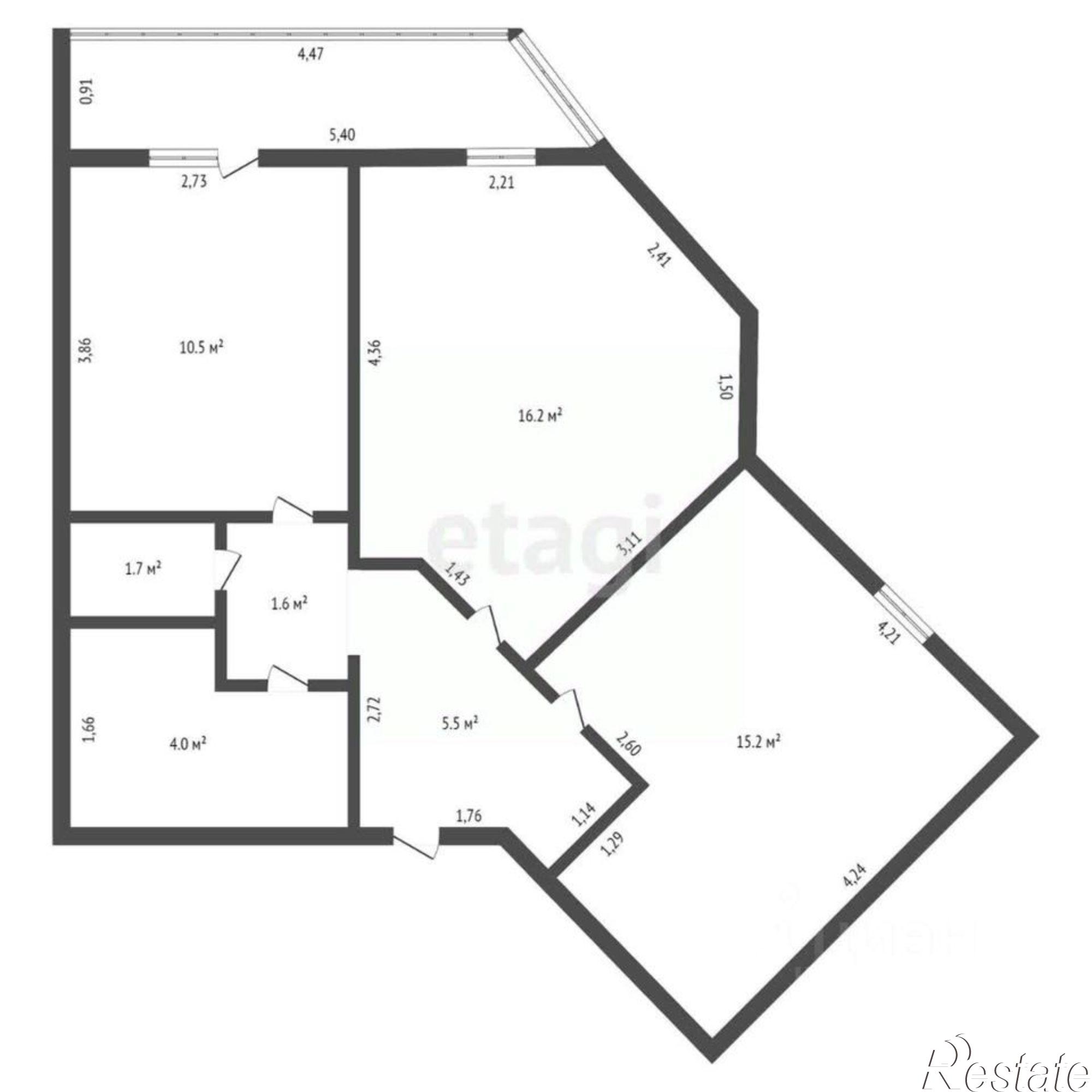 Купить квартиру за 10 400 000 рублей на Игнатьевское шоссе, 12/3