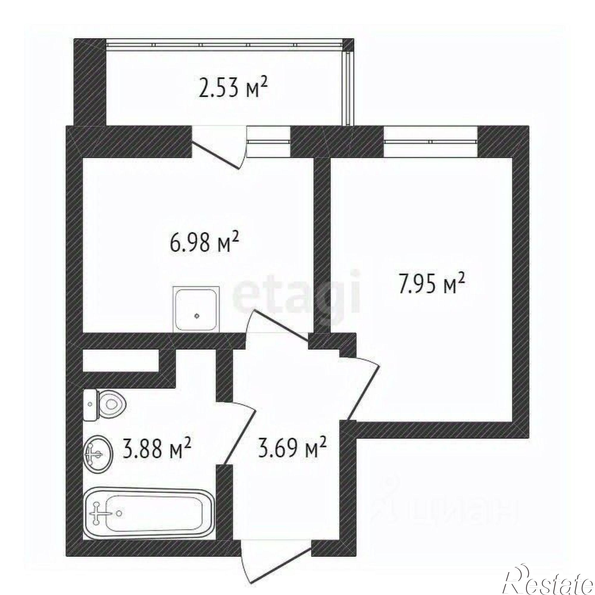 Купить квартиру за 5 000 000 рублей на улица Мухина, 47