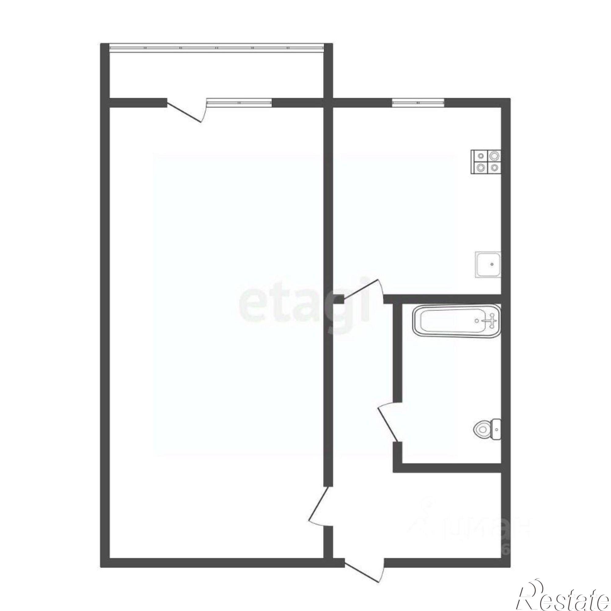 Купить квартиру за 6 000 000 рублей на Трудовая улица, 254