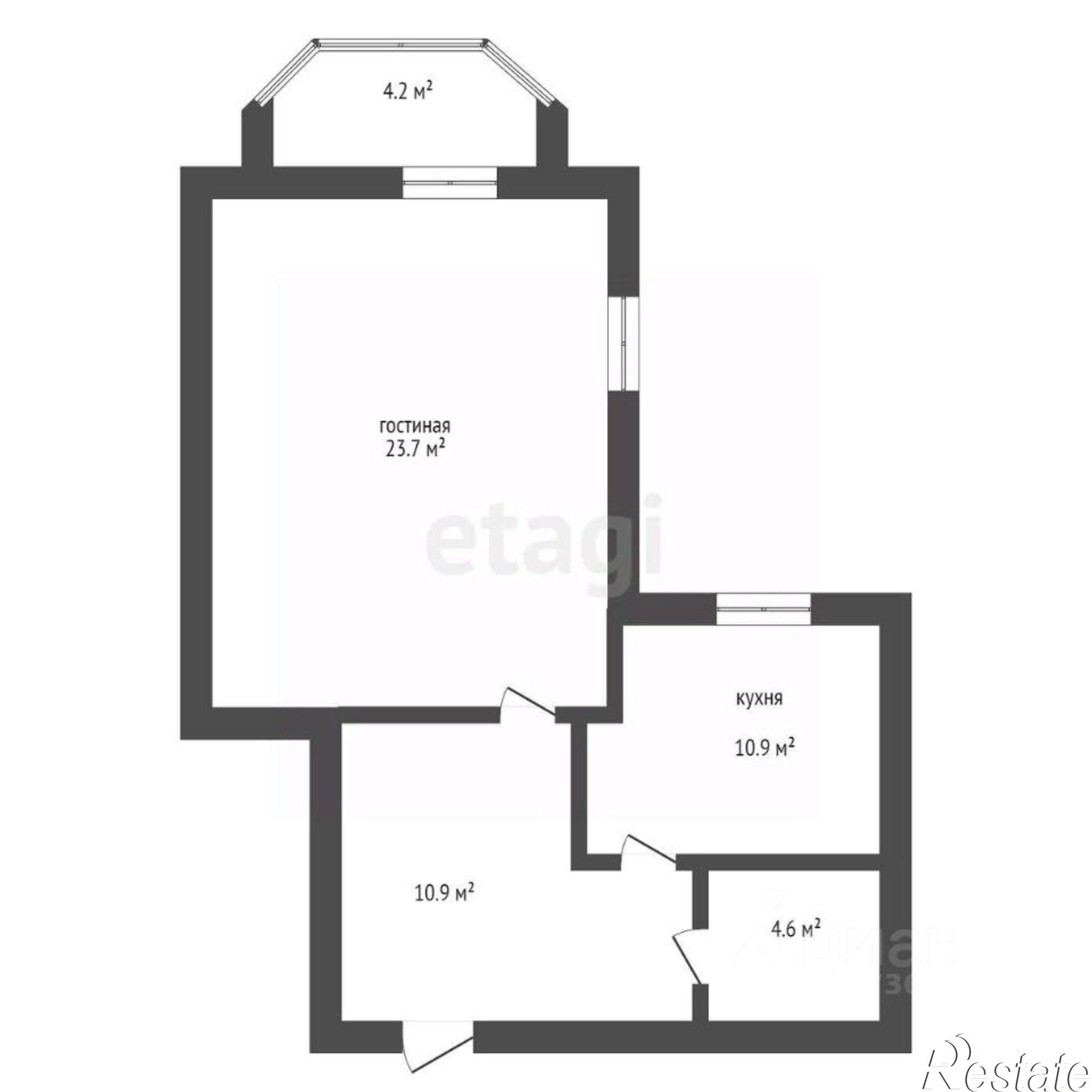 Купить квартиру за 8 199 000 рублей на Забурхановская улица, 42