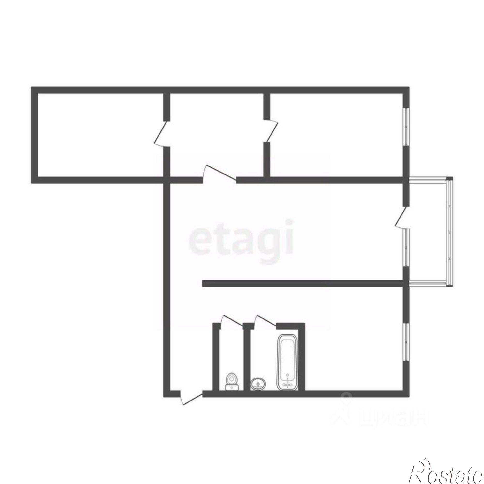 Купить квартиру за 8 500 000 рублей на Амурская улица, 25