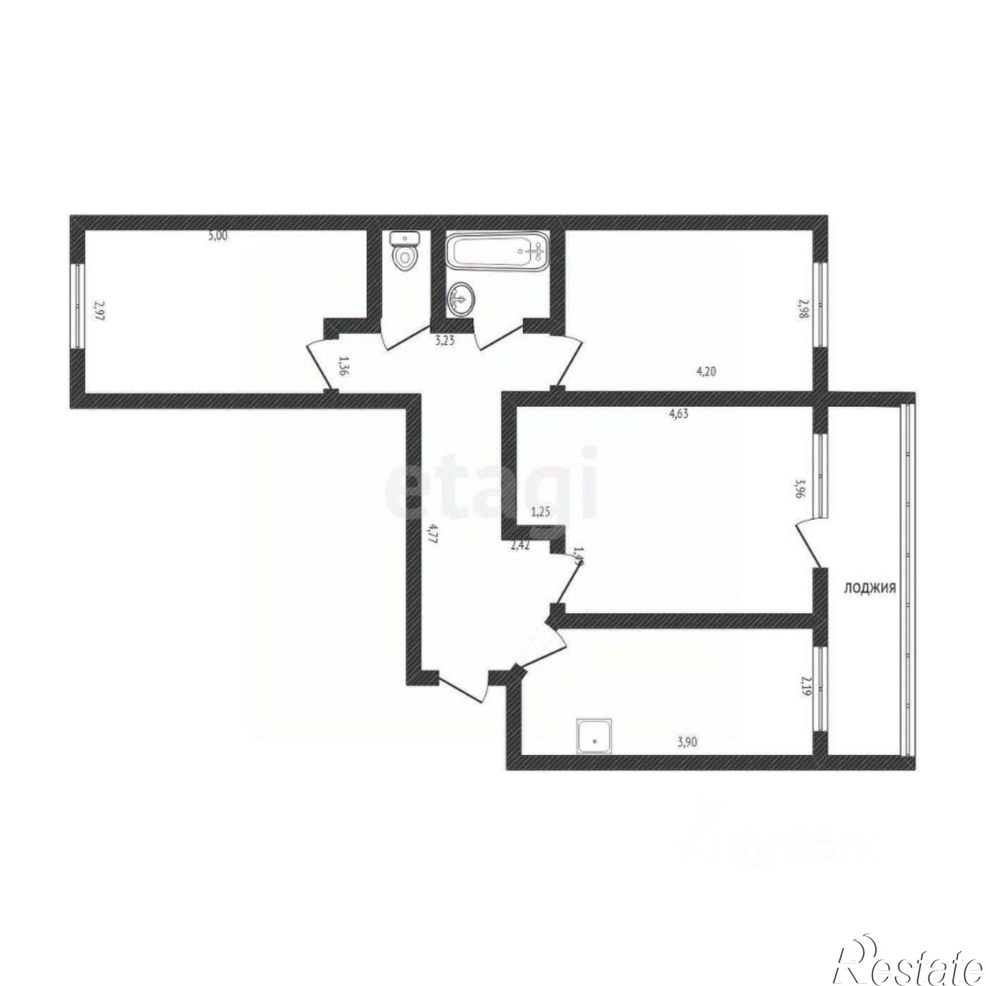 Купить квартиру за 10 500 000 рублей на улица Чайковского, 135