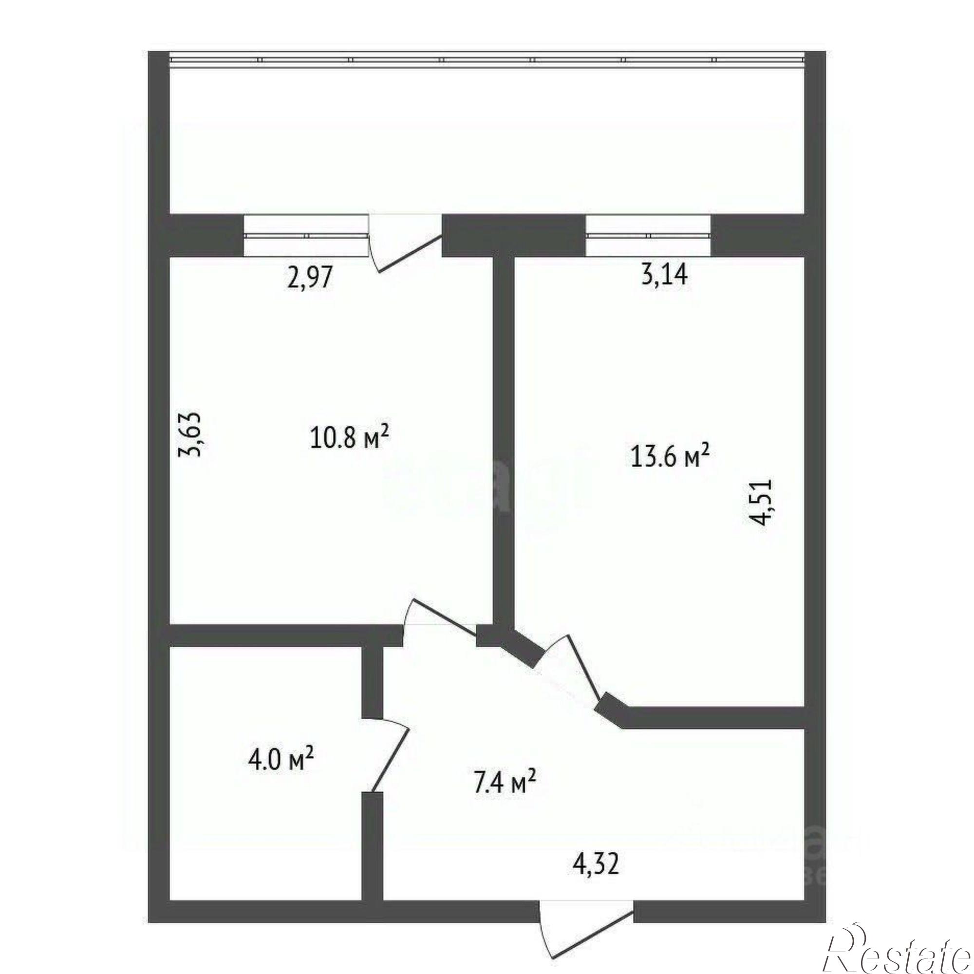 Купить квартиру за 7 000 000 рублей на Игнатьевское шоссе, 25/12