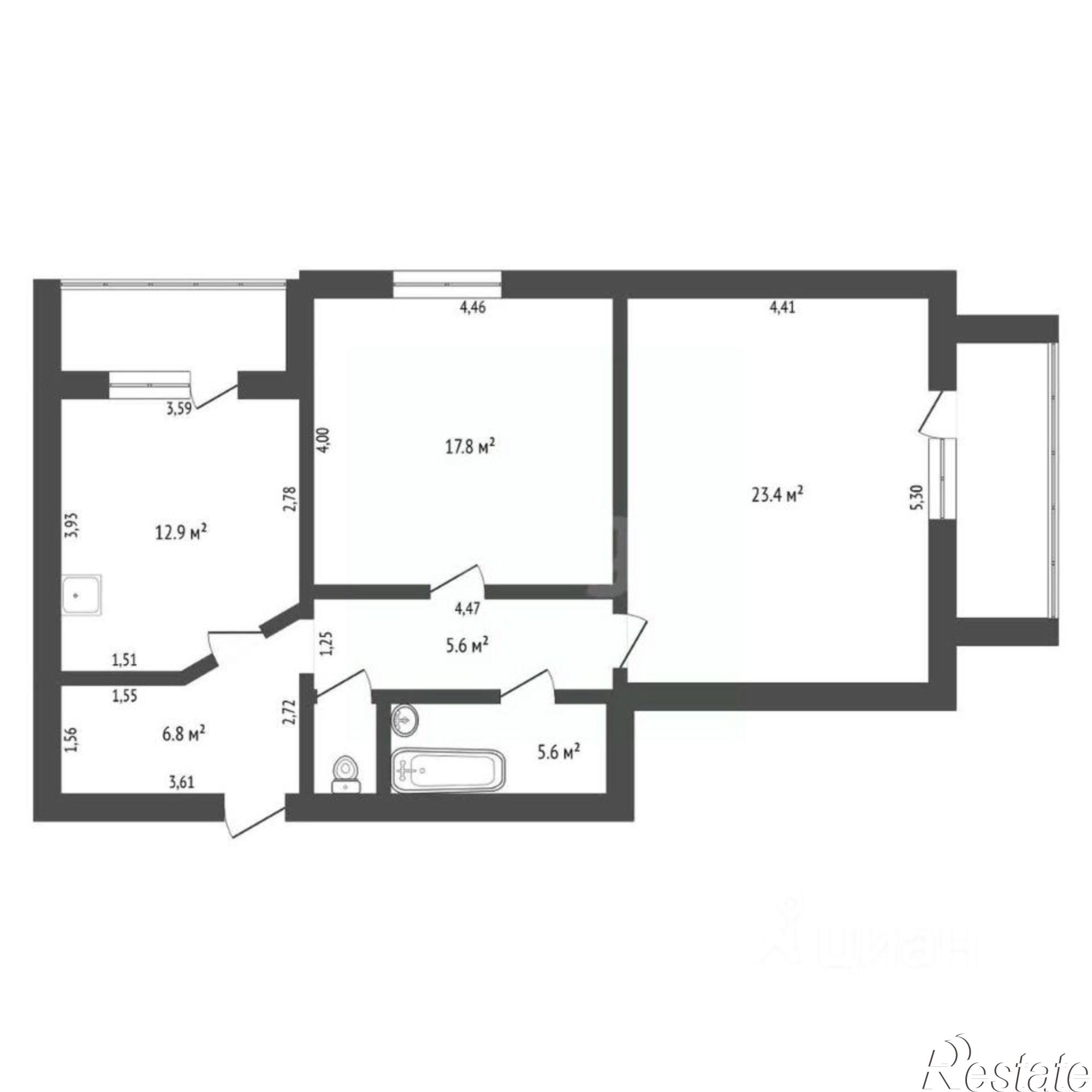 Купить квартиру за 10 500 000 рублей на Зейская улица, 212