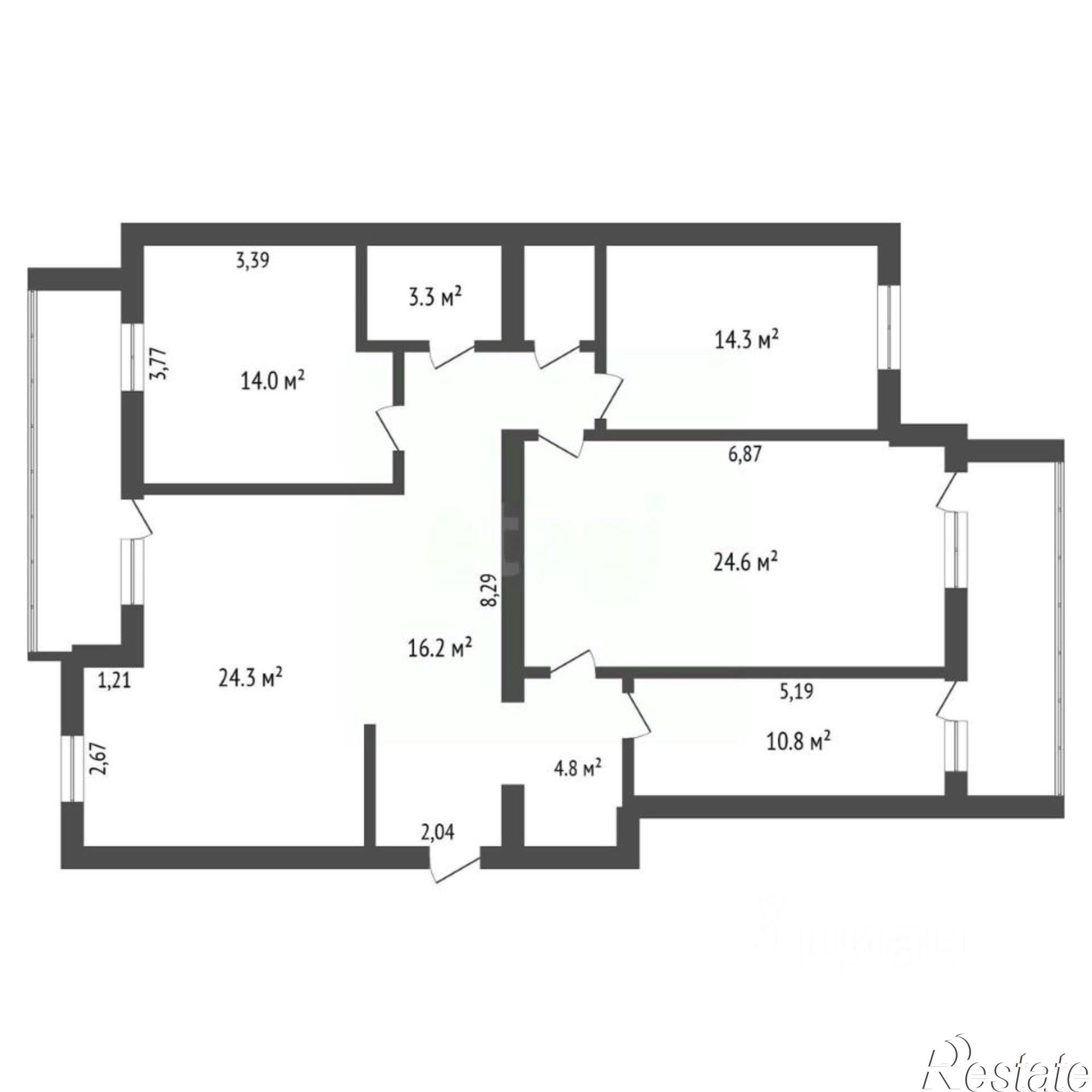 Купить квартиру за 16 000 000 рублей на улица Пушкина, 66