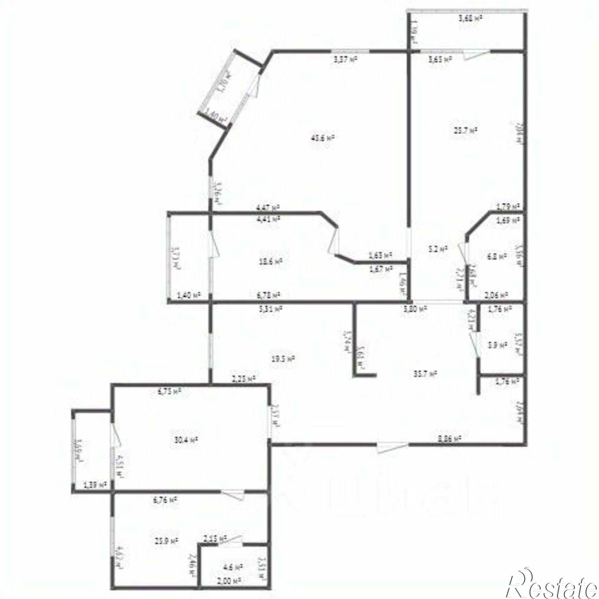 Купить квартиру за 87 000 000 рублей на Политехническая улица, 1