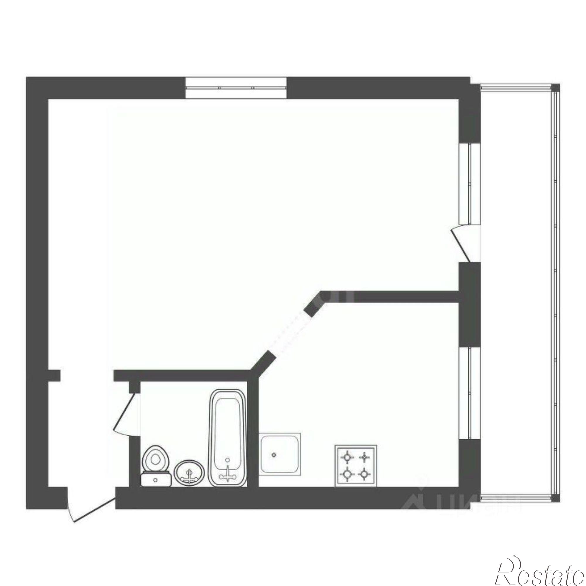 Купить квартиру за 4 300 000 рублей на улица 50 лет Октября, 210