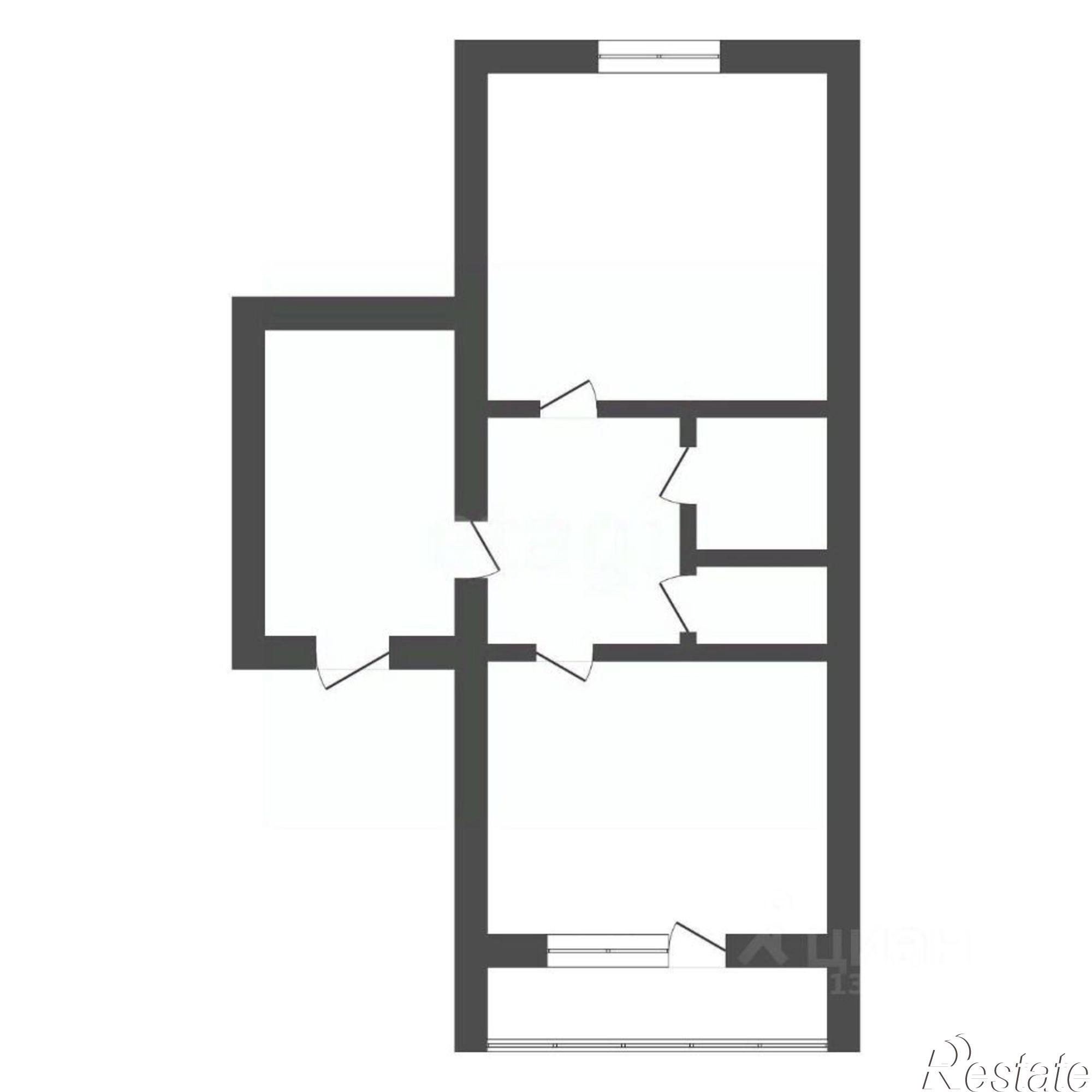 Купить квартиру за 5 120 000 рублей на Институтская улица, 18