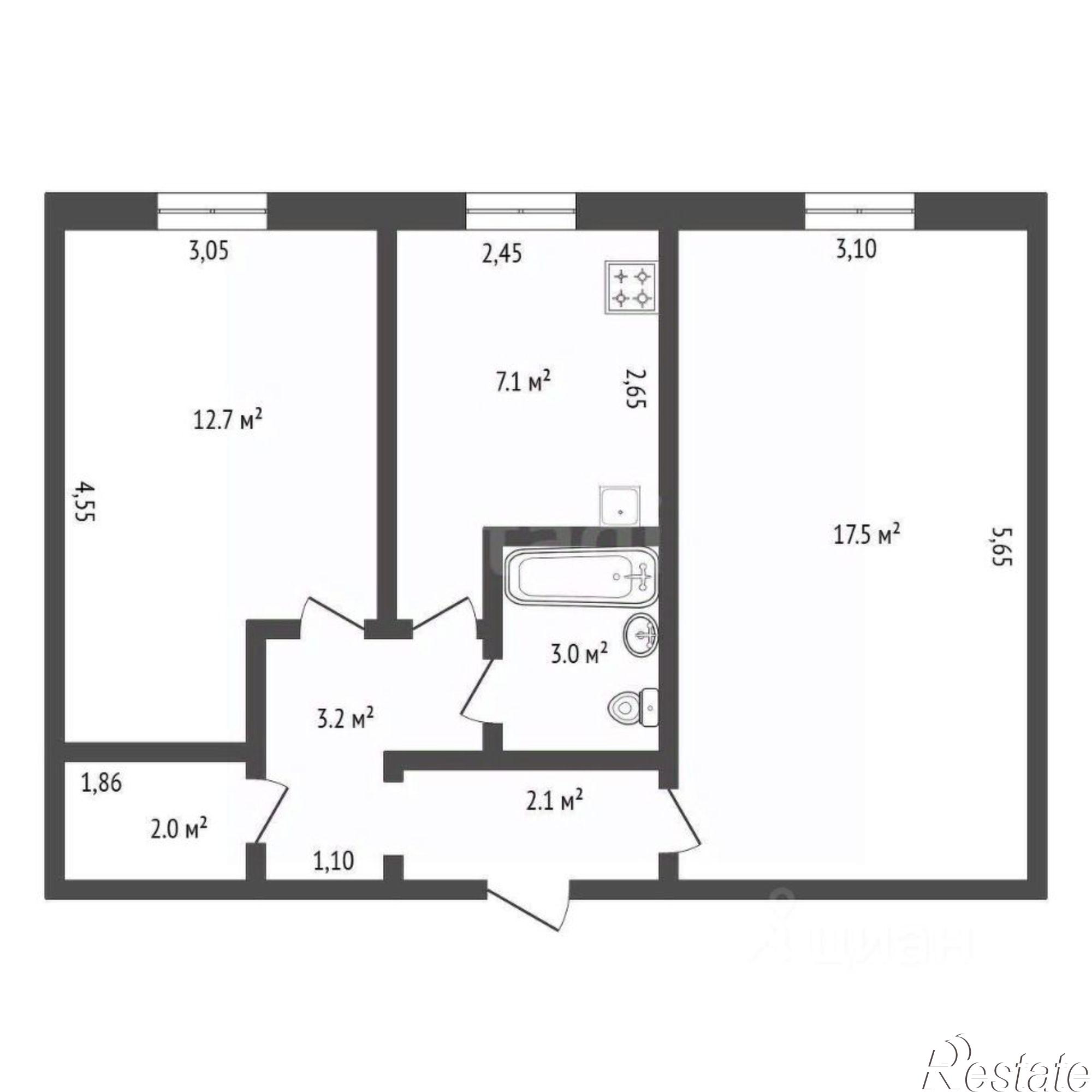 Купить квартиру за 6 000 000 рублей на улица Ленина, 87