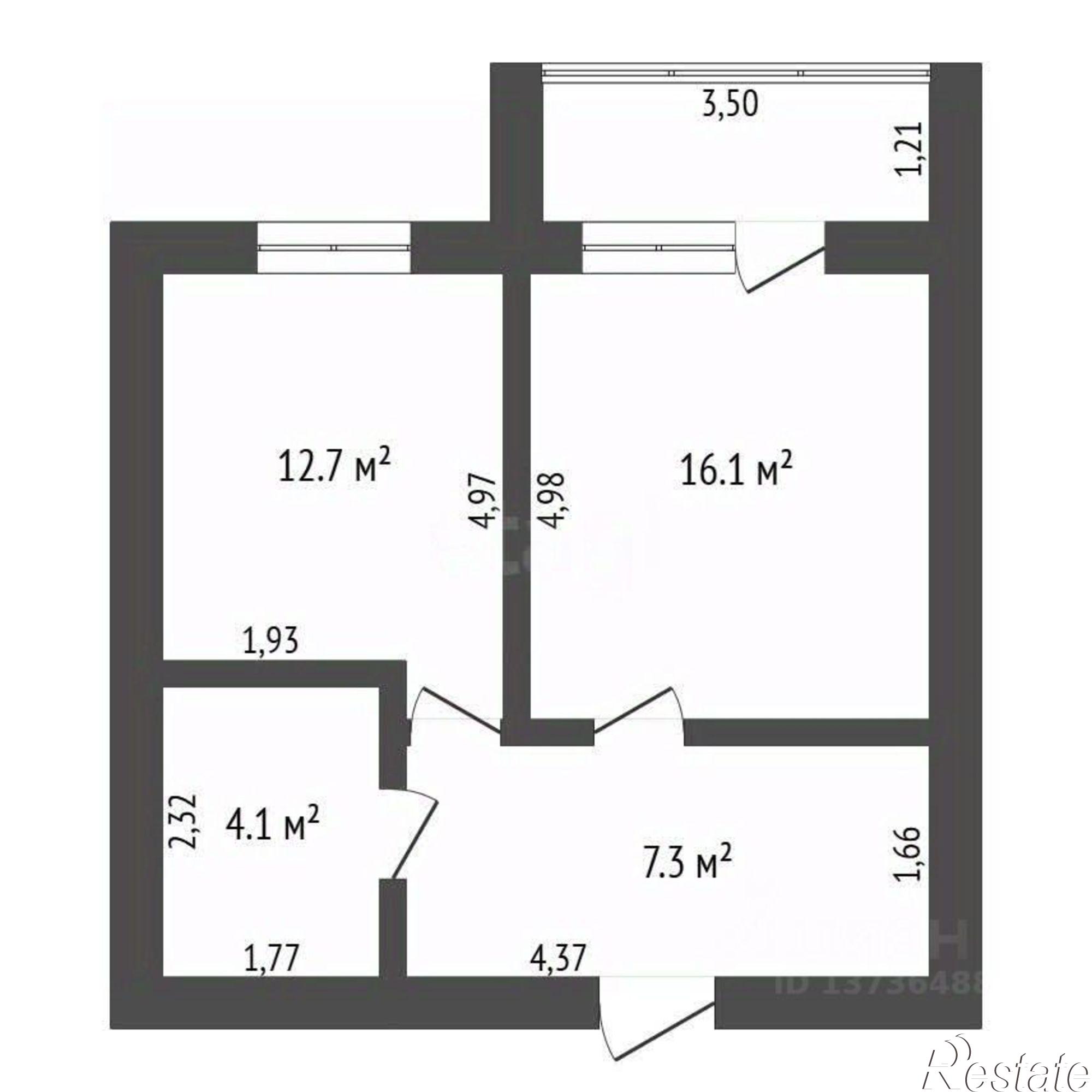 Купить квартиру за 6 400 000 рублей на Игнатьевское шоссе, 14/9