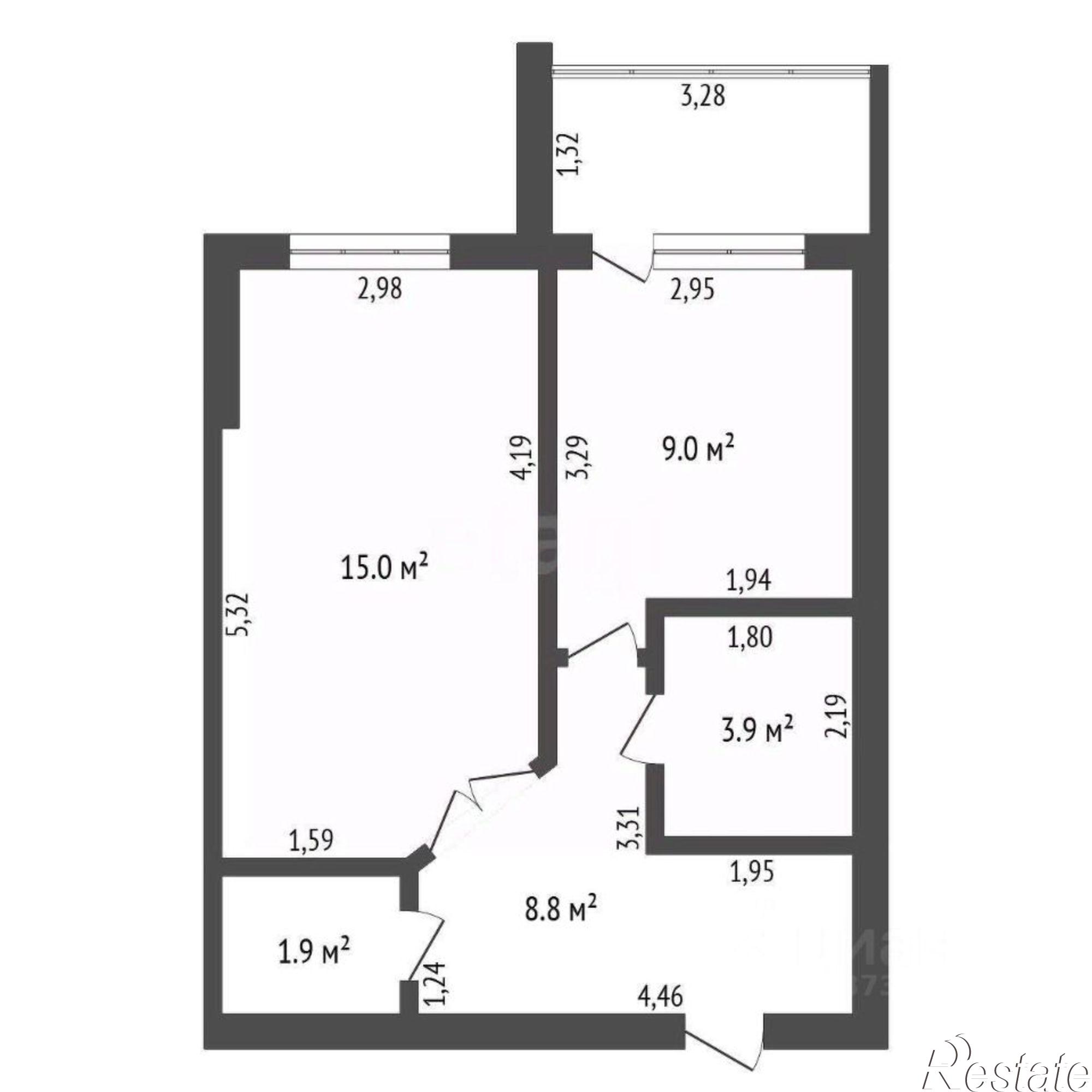 Купить квартиру за 7 850 000 рублей на Игнатьевское шоссе, 12/3