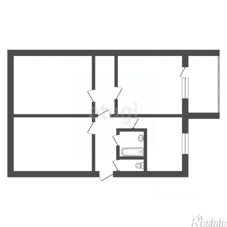 3-комн квартира Мясокомбинат посёлок, Л2,  д. Л2