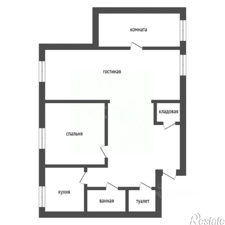 3-комн квартира Политехническая улица, 35,  д. 35