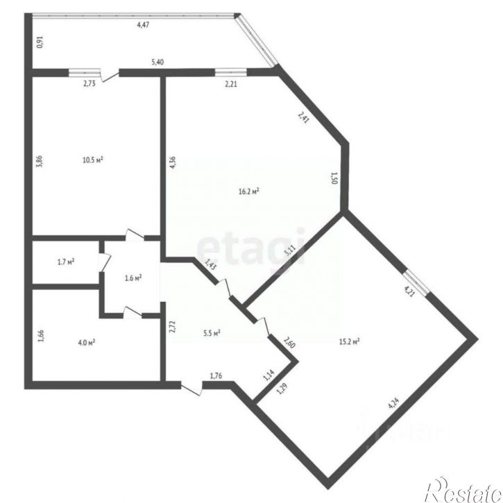 2-комн квартира Игнатьевское шоссе, 12/3,  д. 12/3