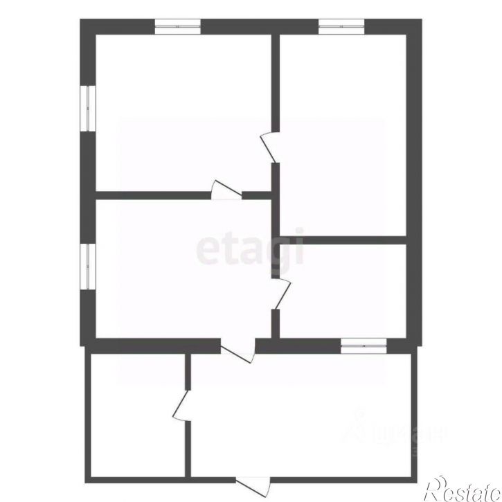 2-комн квартира улица Калинина, 120Б,  д. 120Б