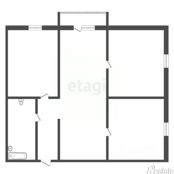 2-комн квартира Батарейная улица, 30,  д. 30