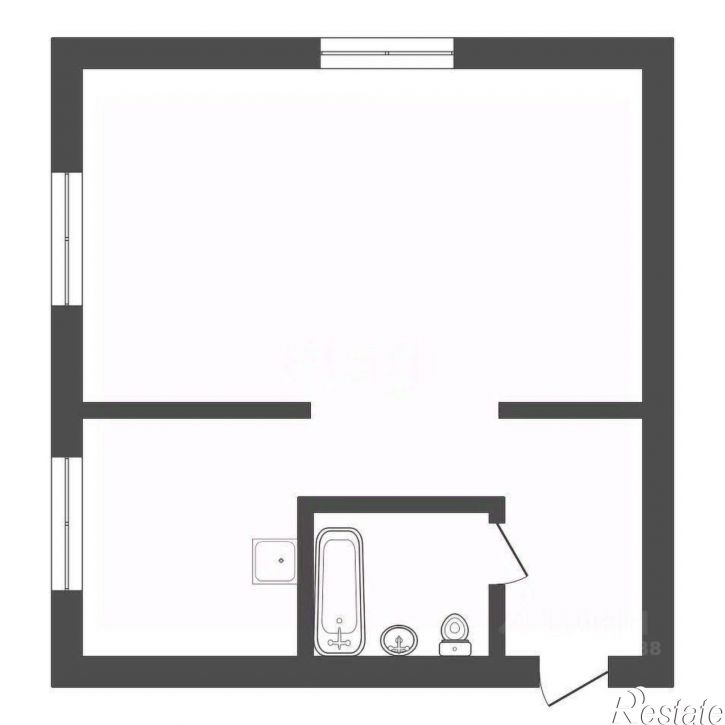 1-комн квартира улица Ленина, 25,  д. 25