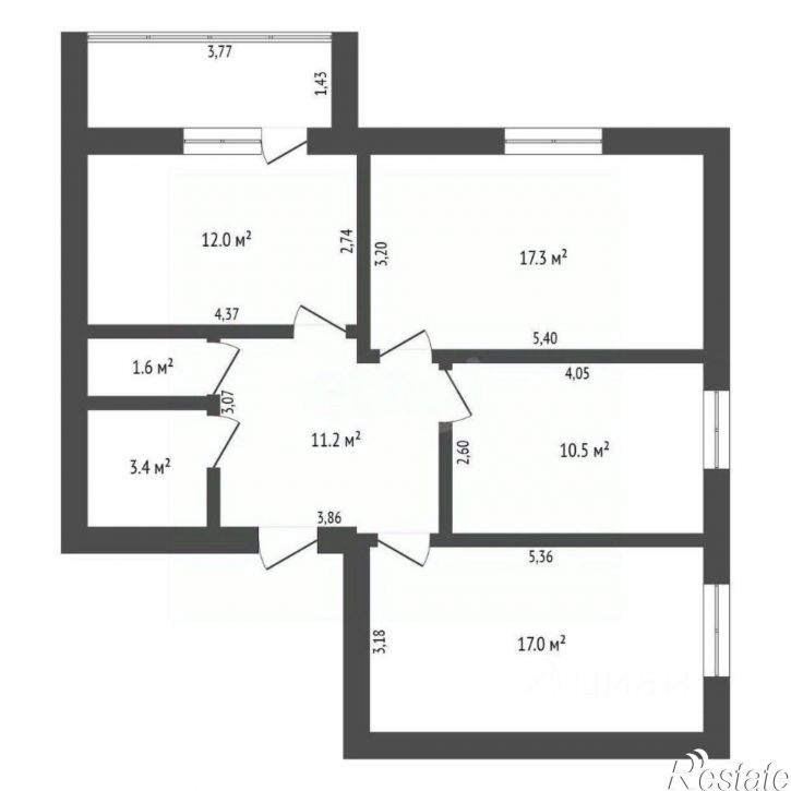 3-комн квартира Высокая улица, 53,  д. 53