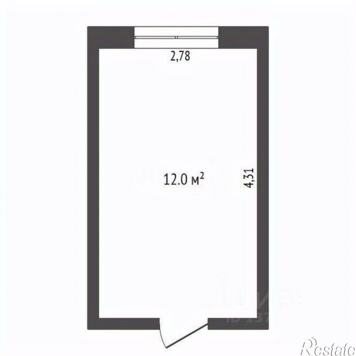 Комната Комсомольская улица, 61,  д. 61