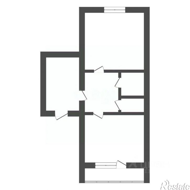 1-комн квартира Институтская улица, 18,  д. 18