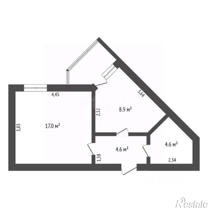 1-комн квартира улица Василенко, 20/3,  д. 20/3