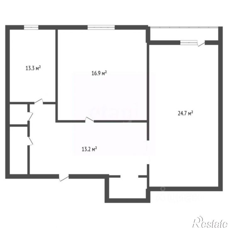 2-комн квартира Политехническая улица, 22,  д. 22