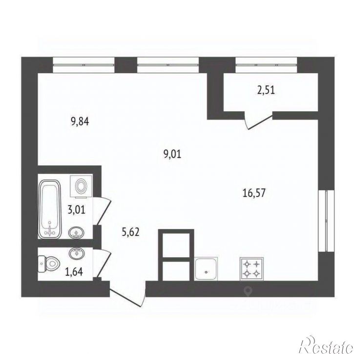 2-комн квартира ул Краснофлотская, 78,  д. 78