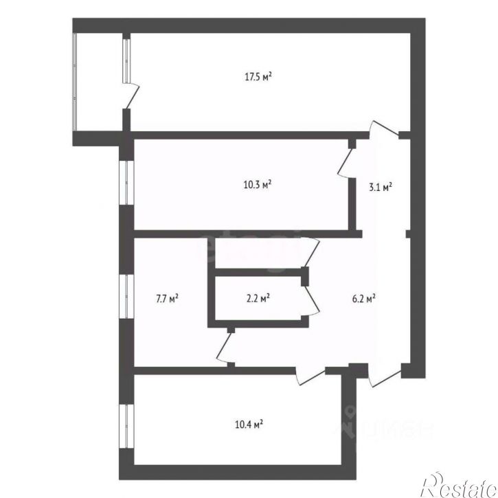 3-комн квартира улица Кантемирова, 3,  д. 3