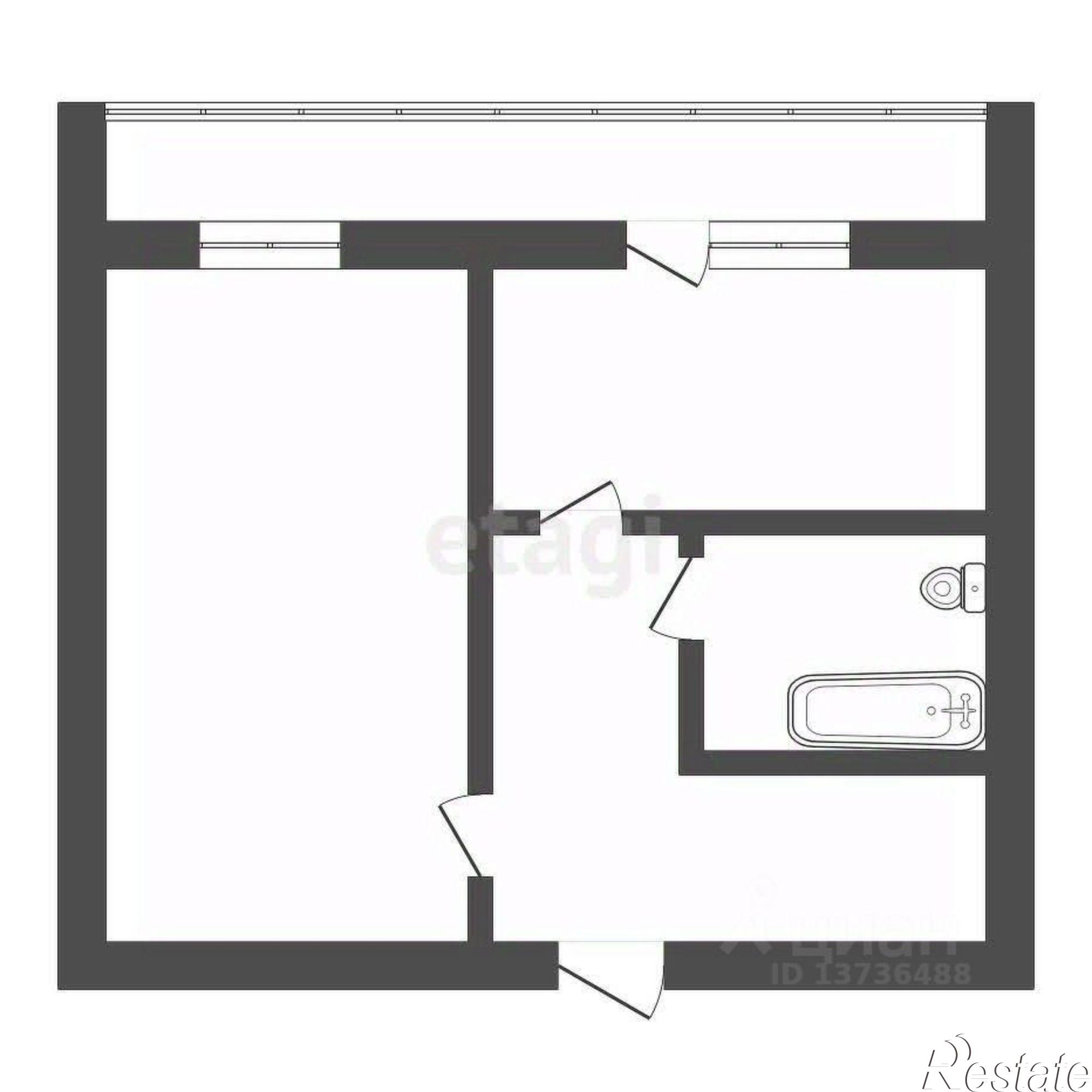 Купить квартиру за 4 900 000 рублей на Институтская улица, 9