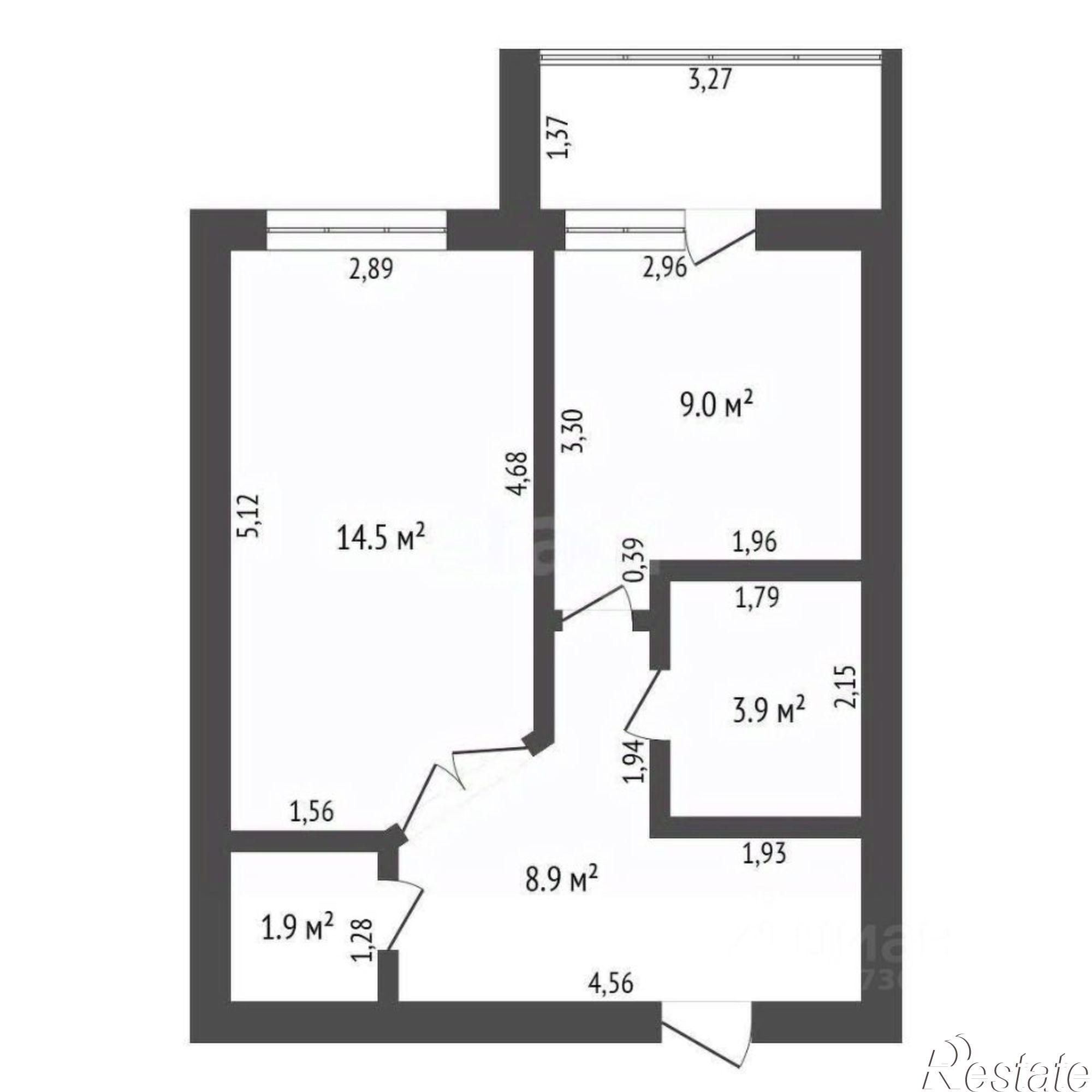 Купить квартиру за 5 995 000 рублей на Игнатьевское шоссе, 12/6