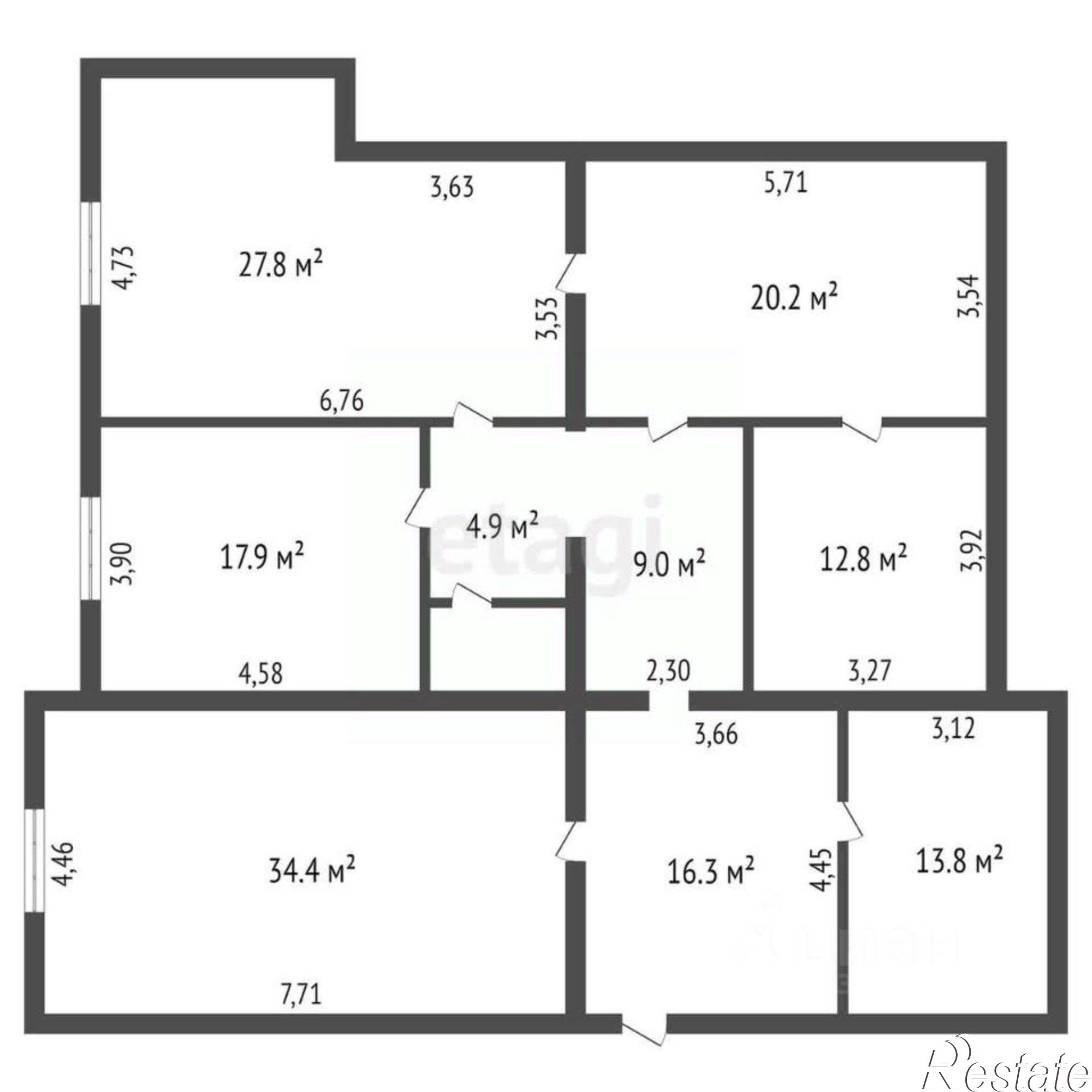 Купить квартиру за 16 000 000 рублей на Артиллерийская улица, 17