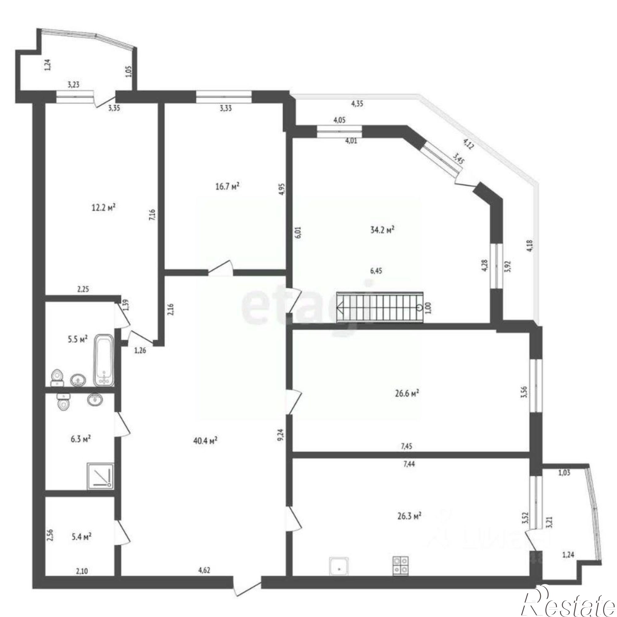 Купить квартиру за 26 000 000 рублей на Красноармейская улица, 125