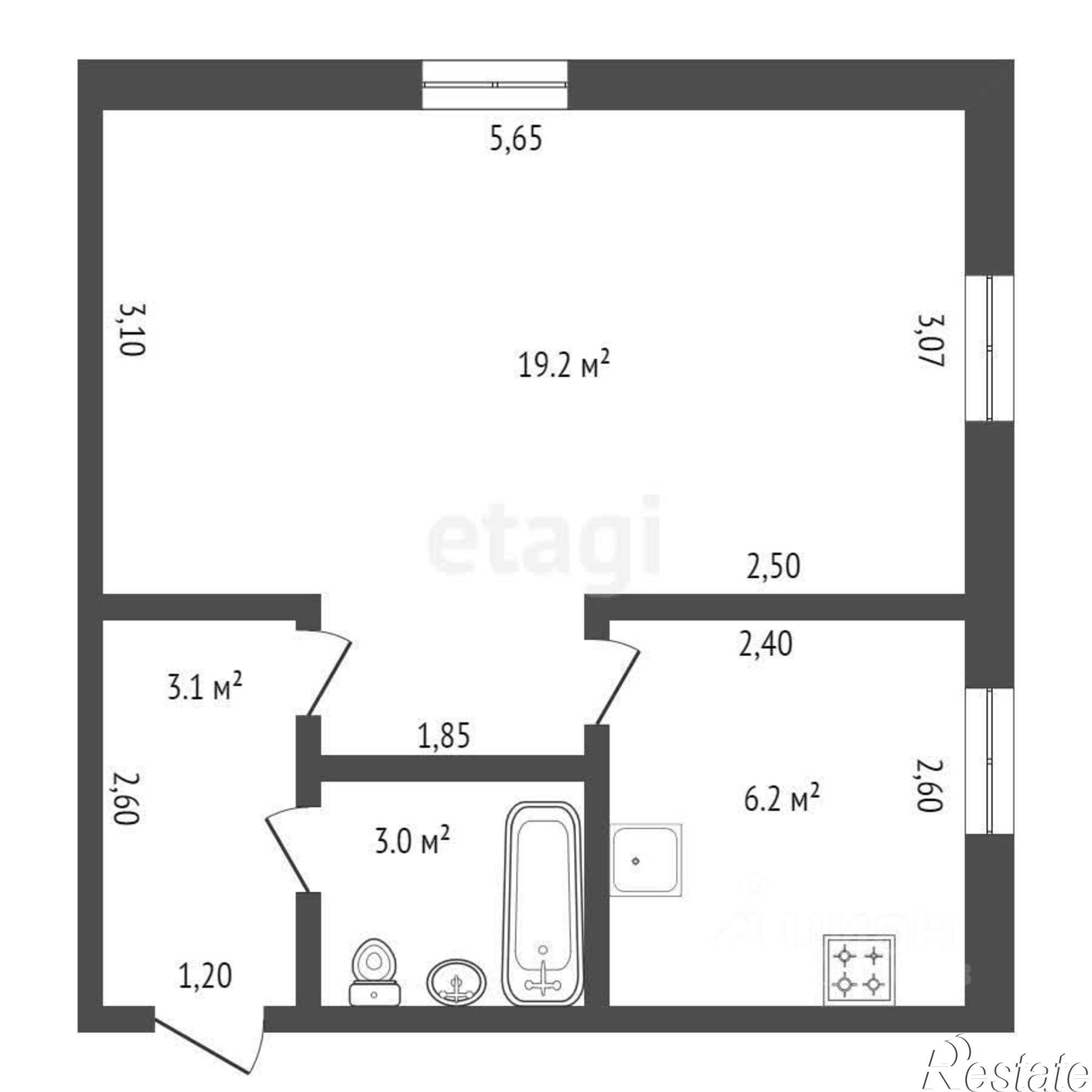 Купить квартиру за 5 250 000 рублей на улица Ленина, 80