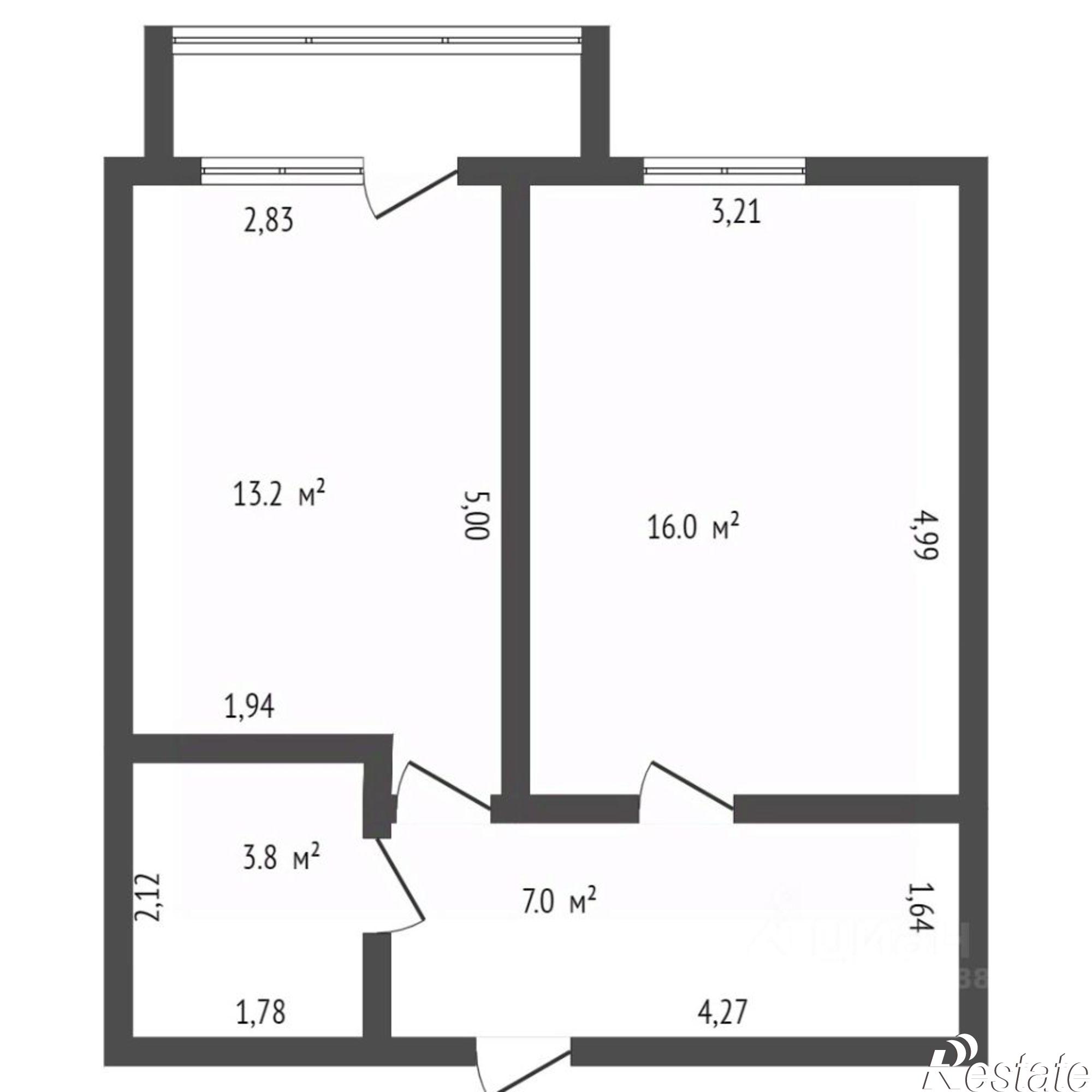 Купить квартиру за 7 300 000 рублей на Пионерская улица, 96