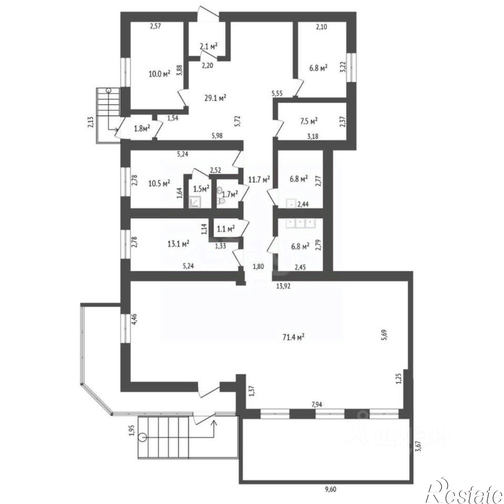 Купить офис, помещение под офис за 28 856 600 рублей на улица Горького, 112