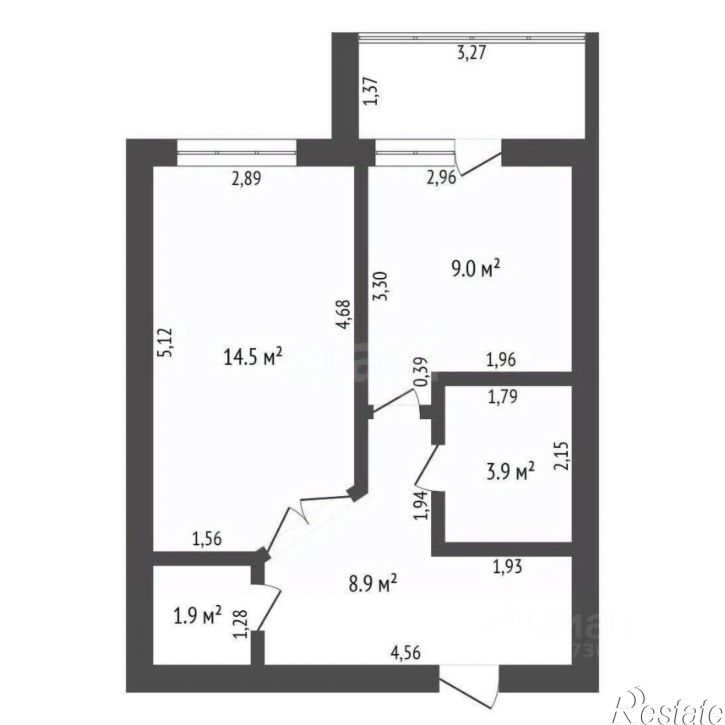 1-комн квартира Игнатьевское шоссе, 12/6,  д. 12/6
