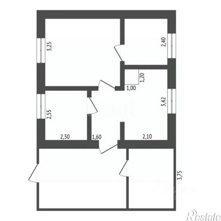 2-комн квартира Конечная улица, 28,  д. 28