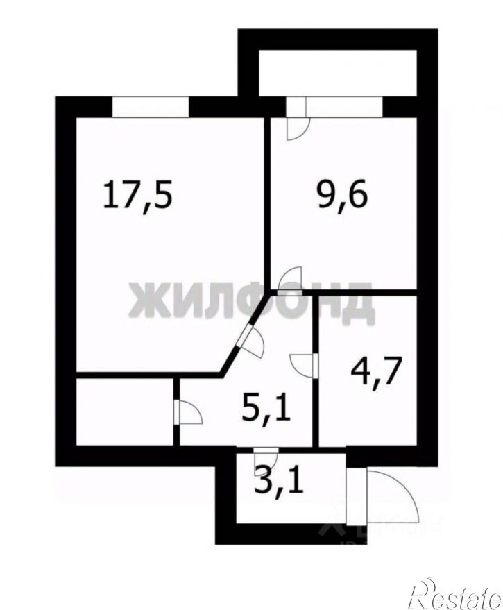 1-комн квартира улица Василенко, 20/1,  д. 20/1