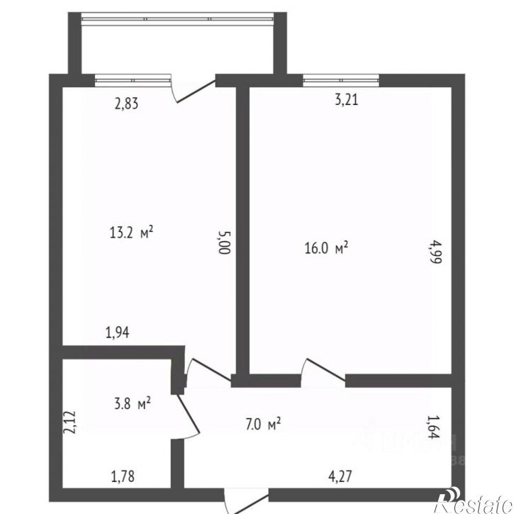 1-комн квартира Пионерская улица, 96,  д. 96