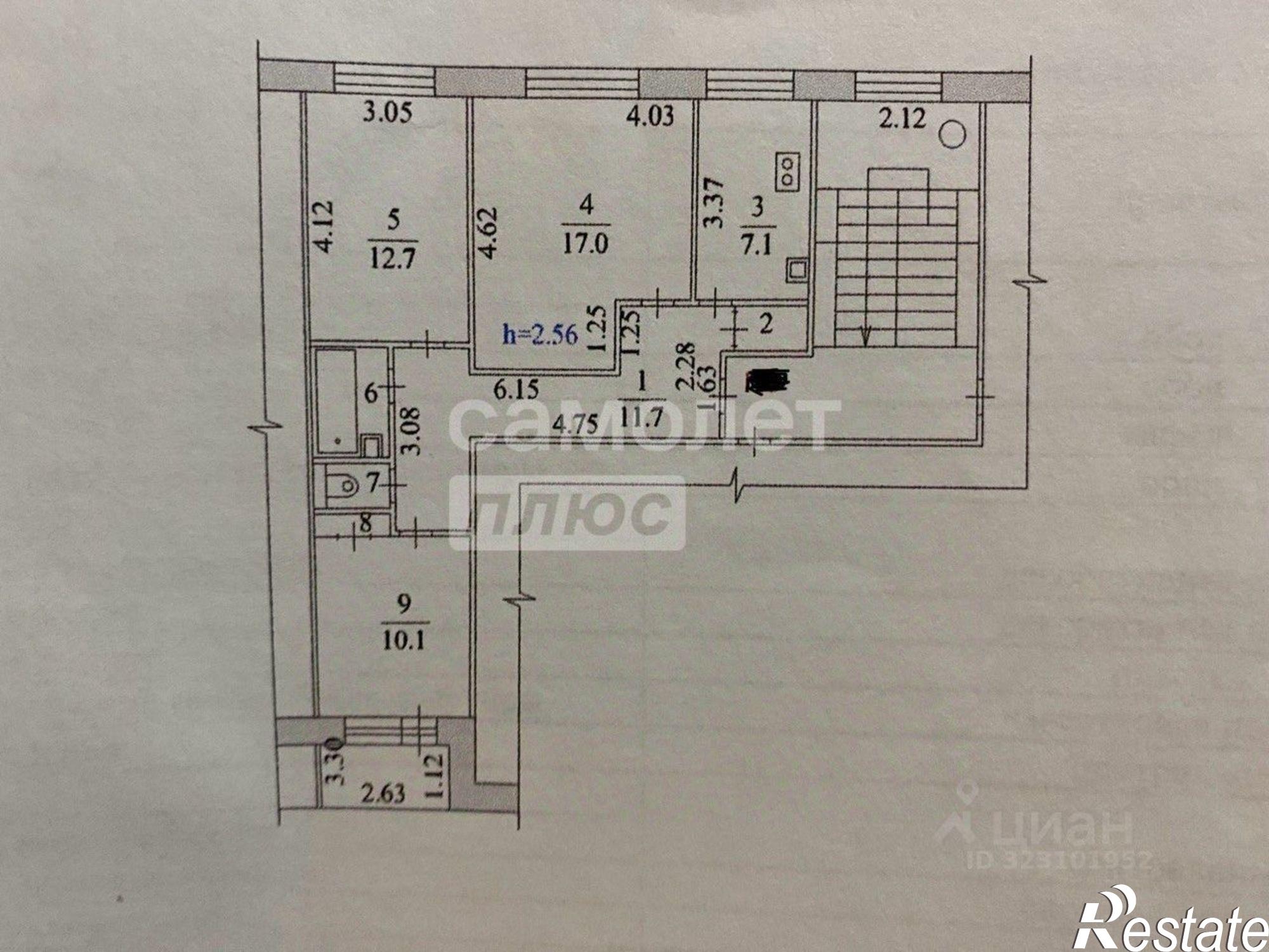 Купить квартиру за 8 000 000 рублей на Кузнечная улица, 210