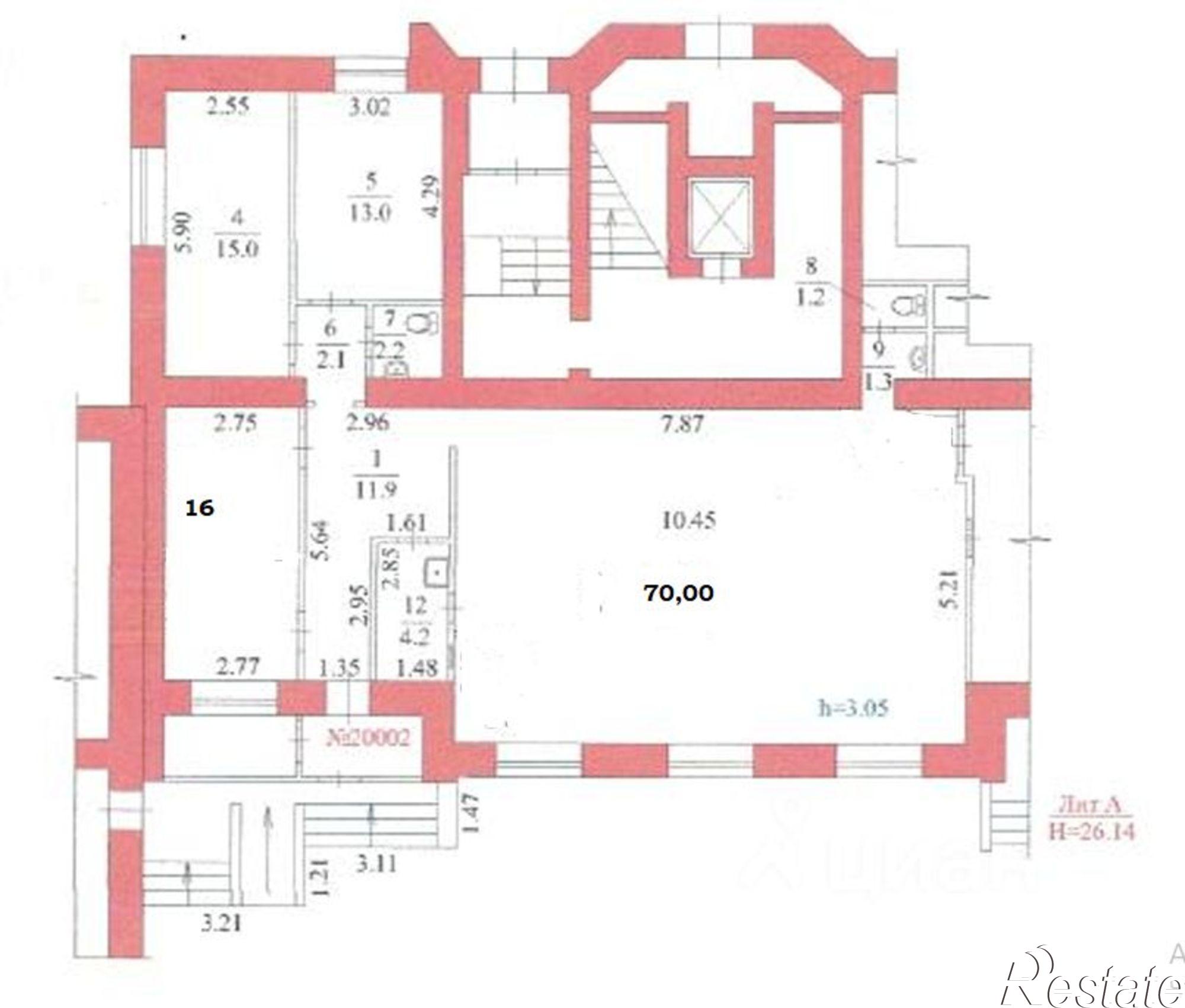 Сдать офис, помещение под офис за 185 007 рублей на улица Ленина, 197