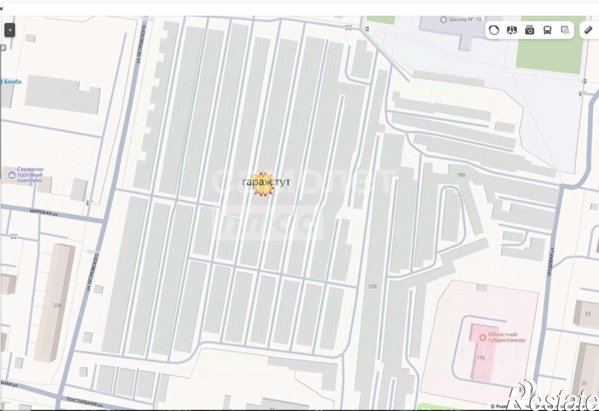 Купить гараж, место в паркинге за 1 100 020 рублей на улица Островского, 251