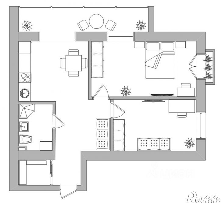 2-комн квартира Северная улица, 172,  д. 172